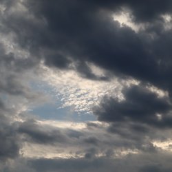 Sky Blue Dramatic Clouds