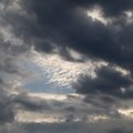 Sky Blue Dramatic Clouds 001