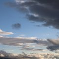Sky Blue Dramatic Clouds 004