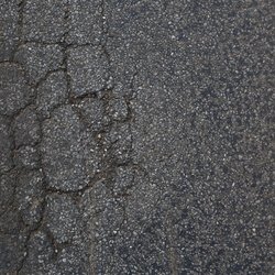 Road Asphalt Damaged