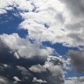 Sky Blue Dramatic Clouds 014