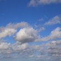 Sky Blue White Clouds 019