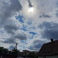 Sky Blue Dramatic Clouds 023