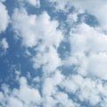 Sky Blue White Clouds 041