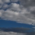 Sky Blue Dramatic Clouds 007