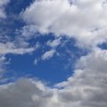 Sky Blue Dramatic Clouds 015