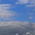Sky Blue Dramatic Clouds 016