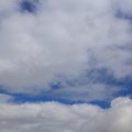 Sky Blue White Clouds 012