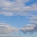 Sky Blue White Clouds 046